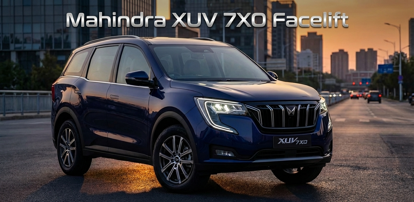 Mahindra XUV 7XO Facelift,launch date,price,prebooking,theevsupermarket.com