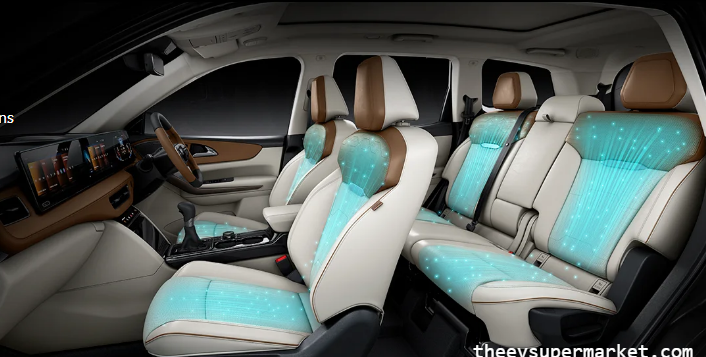 mahidra xuv 7xo ,blue ,cloure,theevsupemarket.com ,interior,