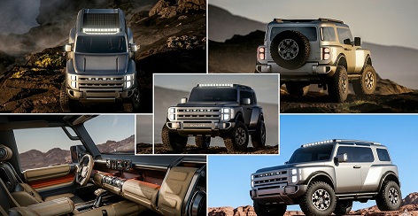 Hyundai Boulder Concept side profile two box SUV silhouette TheEVSuperMarket